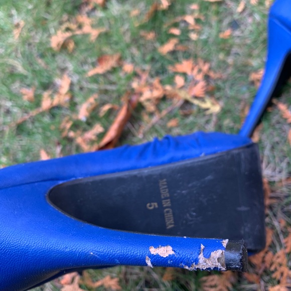 Royal Blue Heels - Picture 3 of 3